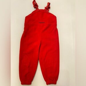 Red fleece Kids Bottoms by Stromberg
